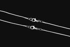 Cmidy 24pcs Chains for Jewelry Making 24 Inch 925 Sterling Silver Plated 1.2mm - Image 6