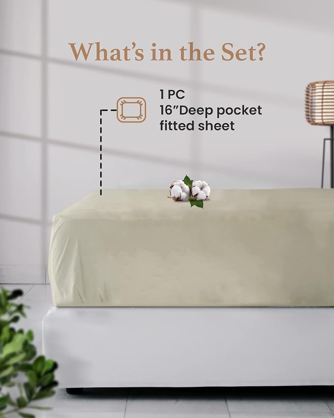 Good Sleep Bedding King Size Fitted Sheets Only - Image 3