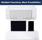 TSJ OFFICE Small Desktop Whiteboard -Glass Dry Erase Board Computer Keyboard - Image 5