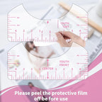 9pcs Tshirt Ruler Guide for Vinyl Alignment, T Shirt Rulers to Center Designs - Image 3