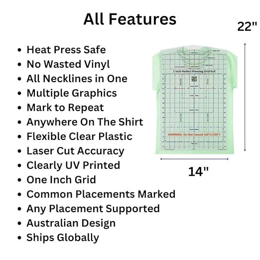 Heat Press Safe Tshirt Pressing Guide - Image 7