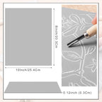 4Pcs Linoleum Blocks for Printmaking, 8 x 10 Inch Linoleum Carving Tools Rubber - Image 2