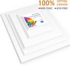 GOTIDEAL Canvas for Painting -18 Pack, 11x14 Canvas Boards for Painting - Image 2