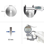 HEADLEY TOOLS 60mm Rotary Cutter Blades 10 Pack Fits Olfa, Replacement Rotary - Image 4