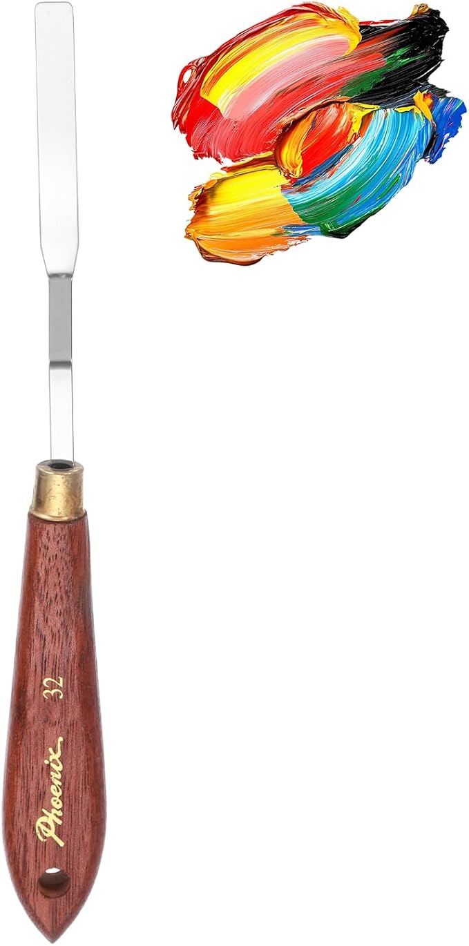 MECCANIXITY Pack of 1 Palette Knife No.32, 8.3" Long Palette Knives by MECCANIXITY