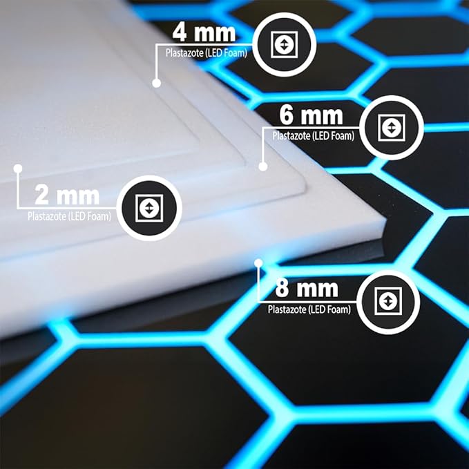 Plastazote® LD45 LED Foam Sheets – Light Diffusing EVA-Like Foam - Image 2