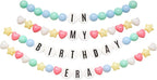 DIY Giant Friendship Bracelet Birthday Banner in My Birthday Era Banner Famous - Image 9