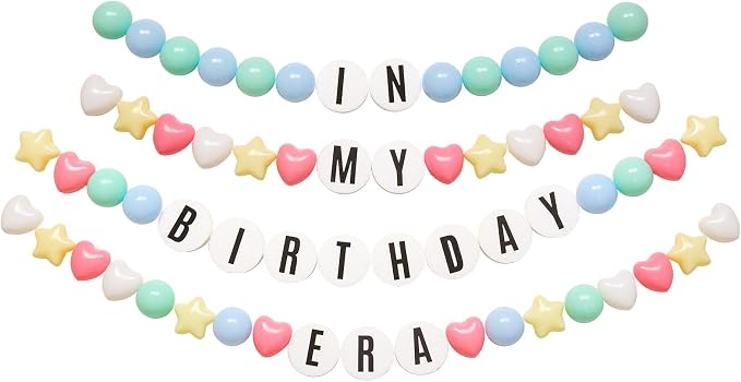 DIY Giant Friendship Bracelet Birthday Banner in My Birthday Era Banner Famous - Image 9