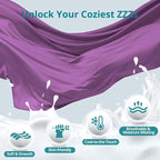Sasttie Pregnancy Pillows for Sleeping, Jumbo U Shaped Cooling Full Body Pillow - Image 4