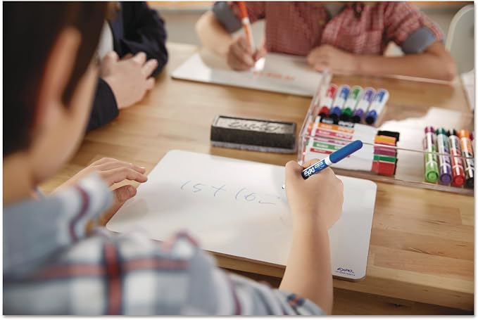 EXPO Dry Erase Markers, Low Odor Ink, Ultra Fine Tip, Organization, School - Image 2
