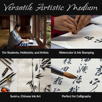 JapanBargain, Calligraphy Rice Paper 100 Sheets, Japanese Chinese Brush - Image 3