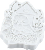 3D Bird Polymer Clay Mold Bird House and Owl Silicone Molds - Image 3