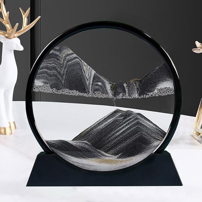 AzureLeap Moving Sand Art Liquid Motion, 3D Deep Sea Sandscape Color Quicksand - Image 5