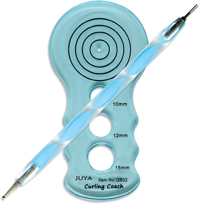 JUYA Paper Quilling Kits with 30 Colors 600 Strips and 8 Tools - Image 5