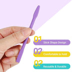 Gartful 9PCS Colored Silicone Stir Sticks, Reusable Epoxy Resin Stir Sticks - Image 3
