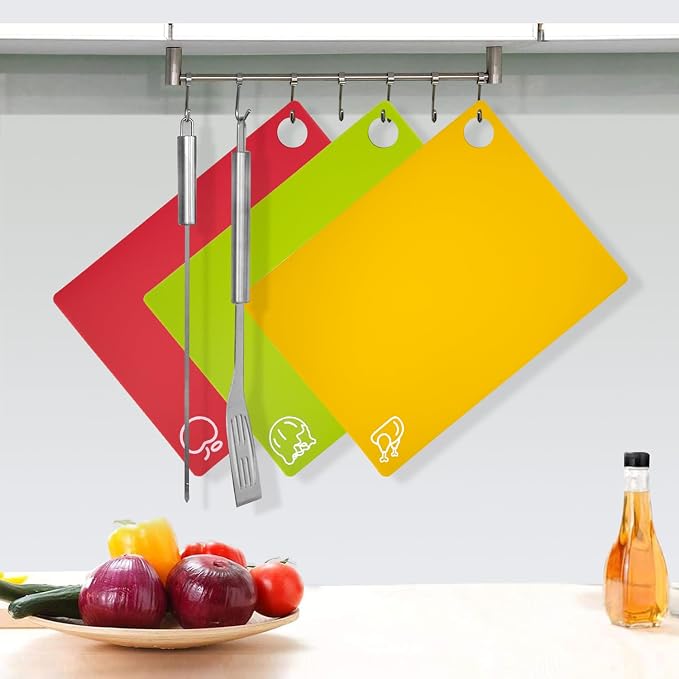 GoodLuck 7 Pieces Flexible Cutting Boards - Image 5