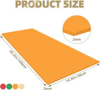 biguphate EVA Foam Roll - 2mm Thick Orange Craft Foam Sheets - 15" x 39" Large - Image 2