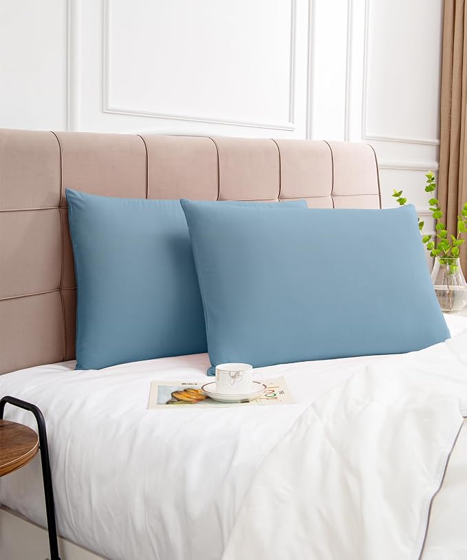 Warmstar Cotton Pillow Cases Queen Size Set of 2, 600 Thread Count Pillowcases - Image 6