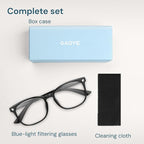 Gaoye Black Blue Light Glasses for Computer & Gaming - Image 7