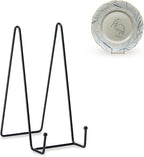 Hoewina Plate Stands for Display, 3 Pack 8 Inch Plate Holder Display Stands by Hoewina