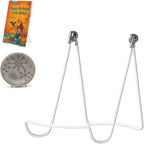 KINGDOM SOLUTIONS MADE IN USA 2-Pack Adjustable White Metal Easels by KINGDOMSOLUTIONS