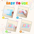Tintnut Light Blue Neon Heat Transfer Vinyl, easy cut & weed, stretch washable - Image 2