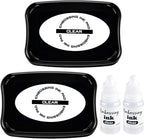 ForraFun 2 Pack 4 Inch Clear Embossing Ink Pad by Unknown