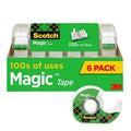 Scotch Magic Tape, 6 Tape Rolls by Unknown