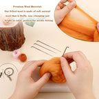 SHWAKK Needle Felting Kits, Needle Felting Starter Kit - Image 3