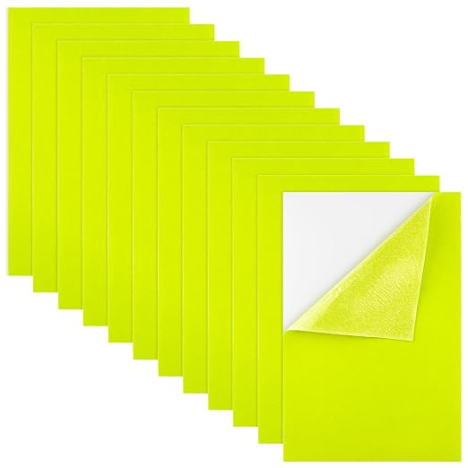 Morcheiong 12 Pcs Self Adhesive Felt Sheet Soft Felt Sheets by Morcheiong