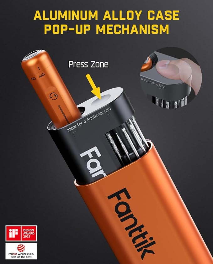 Fanttik F2 Master Mini Cordless Rotary Tool Kit - Image 5