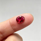 AierCrystal Ruby Red Cubic Zirconia Loose Beads Unset - Image 3