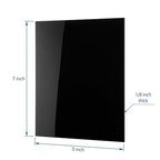 KAITELA Pack of 10 Black Cast Acrylic Sheet 5" x 7" x 1/8" Thick | Opaque; - Image 3