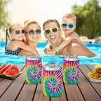 Fun Express Tie-Dye Premium Can Coolers - Image 4