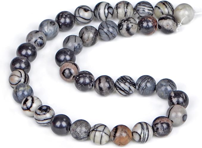 AD Beads Natural Gemstone Round Loose Beads 15" - Image 2