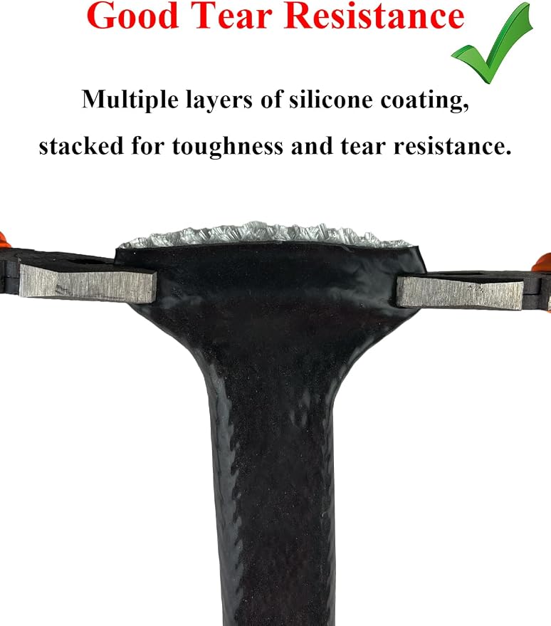 YAMAKATO 3/8" ID Heat Shielded Fire Thermo Armor Fire Sleeve Silicone Coated - Image 5