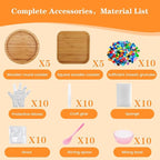 Airsnigi 10 Set DIY Mosaic Tiles - Image 3