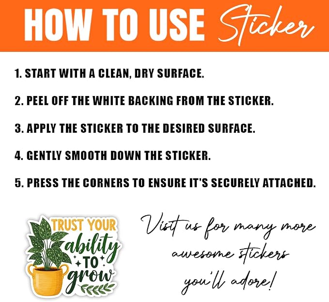 MAIANEY | Funny Plant Lover Sticker Pack 3 Inch – 10PCS Waterproof Vinyl - Image 5