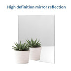5 Pack 12x12 Inch Sliver Mirrored Acrylic Sheets, 1/8 in | Mirror Acrylic Sheet - Image 4