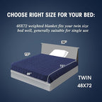 yescool Weighted Blanket for Adults Cooling Heavy Blanket for Sleeping Perfect - Image 2