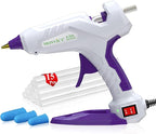MONVICT Full Size Hot Glue Gun, Dual Temp 60/100W Base Stand | Heavy Duty Kit by MONVICT