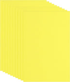 PATIKIL EVA Foam Sheet 10Pcs 12x8 Inch 2mm Thick Yellow | Easy Cutting EVA Foam by PATIKIL
