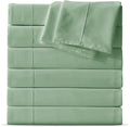 Maple&Stone Twin Flat Sheet 6 Pack, Premium Soft & Breathable, Brushed by MapleStone