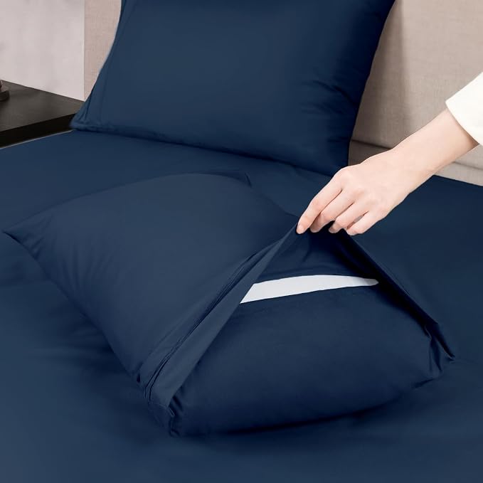 Mejoroom King Size Bed Sheet Set - Image 4