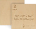Baltic Birch Plywood 6 mm, 1/4 Inch Craft Wood, B/BB Grade, Stronger Than by Woodpeckers