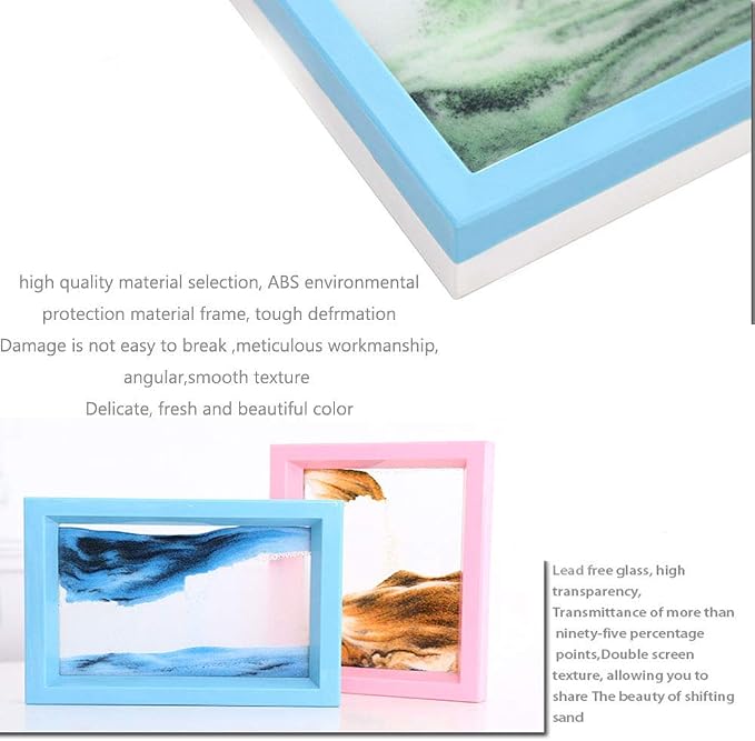LYPGONE Moving Sand Art Picture Dynamic Sand Picture Flowing Sand Picture - Image 4