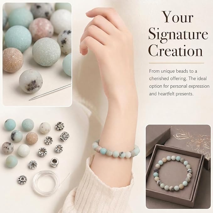 4mm Matte Amazonite Beads, 15-Inch Matte Round Loose Stone Beads - Image 4