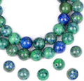 AD Beads Natural Gemstone Round Loose Beads 15" by ADBeads