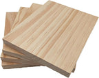 4PCS Rectangle Wood Boards Unfinished Wood Blocks - Image 5