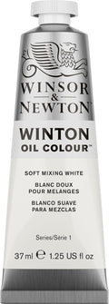 Winsor & Newton Winton Oil Color, 37ml Tube, Soft Mixing White by WinsorNewton